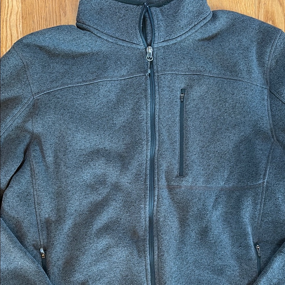 Men's L.L. Bean Gray Jacket, XL - Picture 2 of 3